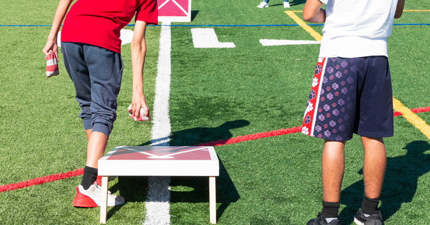 Event photo — Baggin' N Braggin' Cornhole Tournament